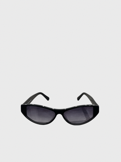 Lunettes de soleil Chanel noires
