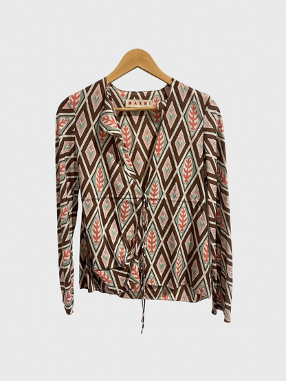 Blouse Marni imprimée T.34