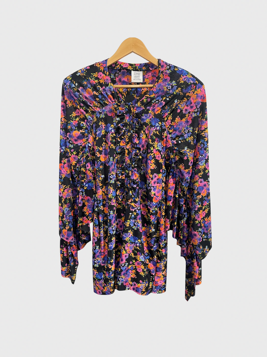 Robe VETEMENTS à fleurs T.S