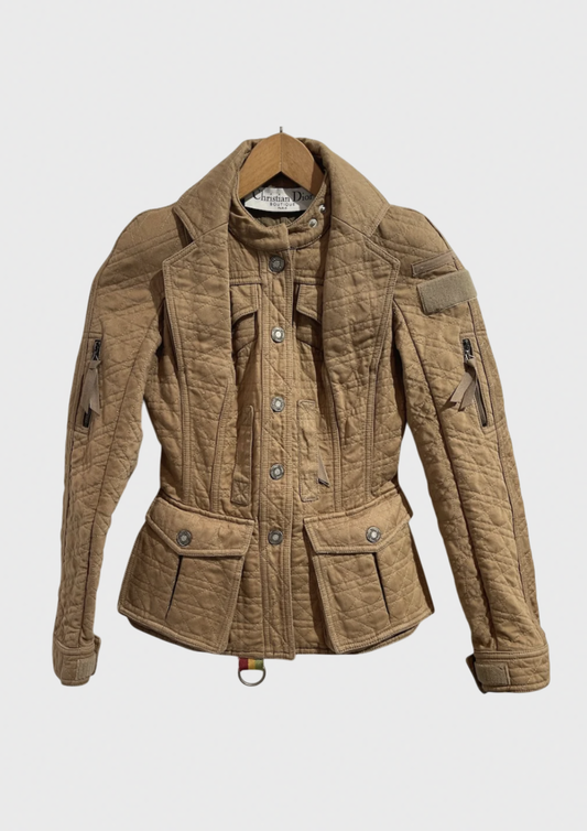 Veste Christian Dior beige Bar T.34