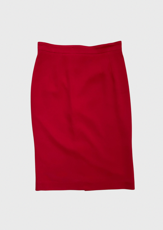 Jupe Dolce & Gabbana rouge T.40