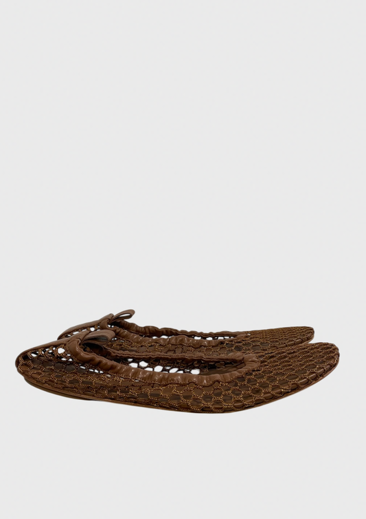 Ballerines Gianvito Rossi marron T.37,5