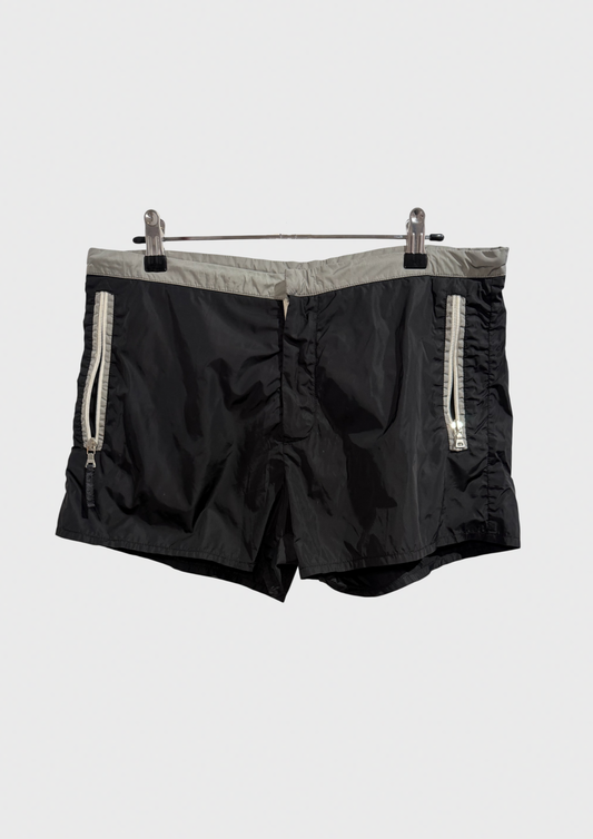 Short de bain Prada noir T.48