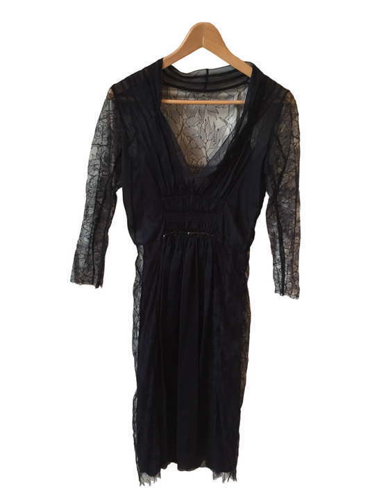 Robe Alberta Ferretti en dentelle T.36