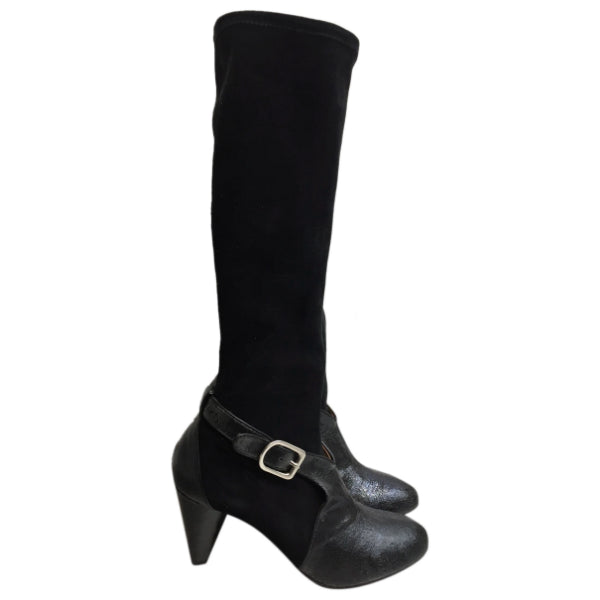 Bottes Sonia Rykiel noires T.38 NEUVES