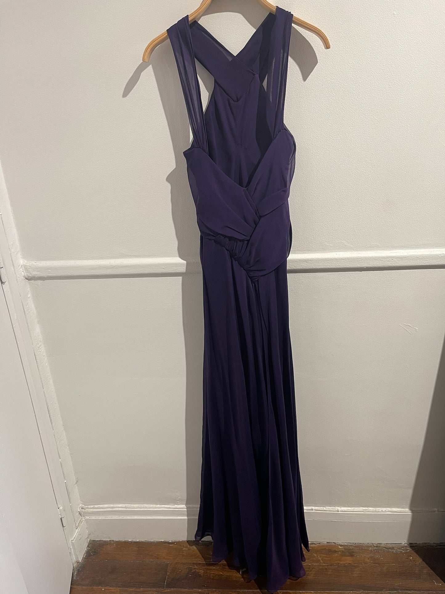 Robe Diane Von Furstenberg violette T.36