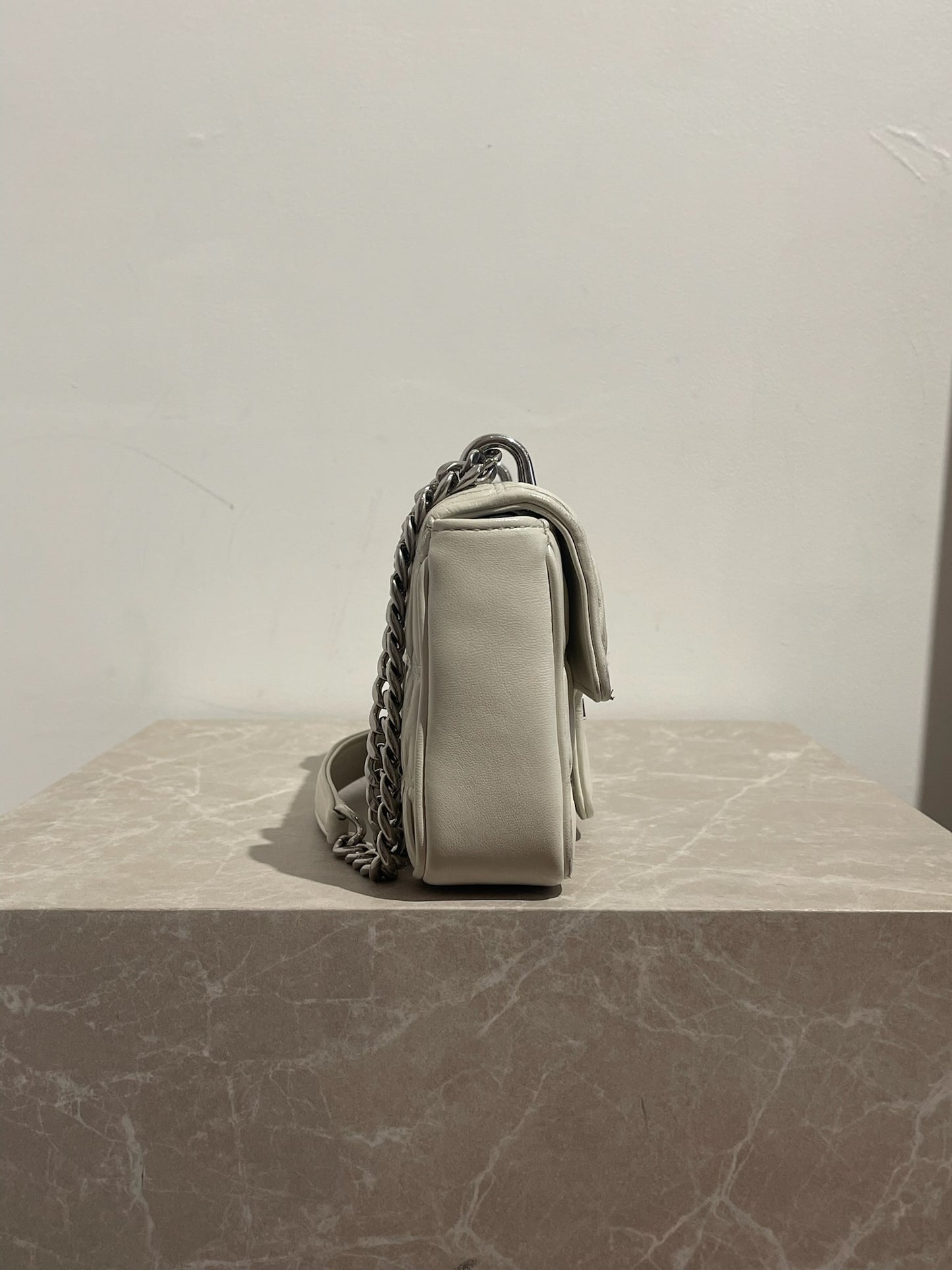 Sac Prada Diagramme blanc