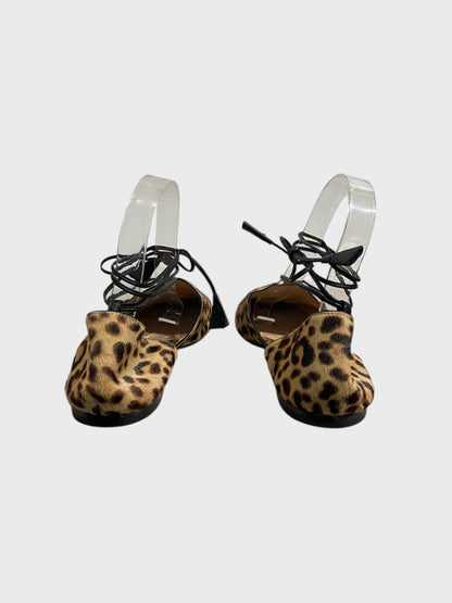 Ballerines Gianvito Rossi leopard T.37,5