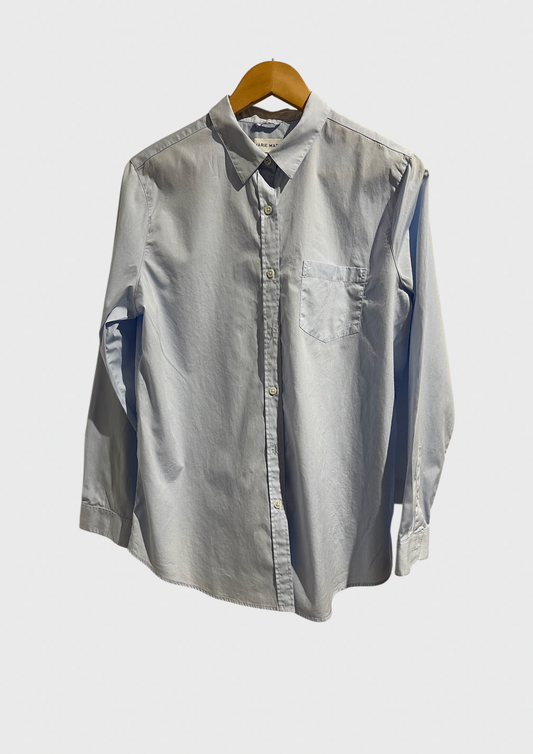 Chemise Marie Marot bleu T.XL