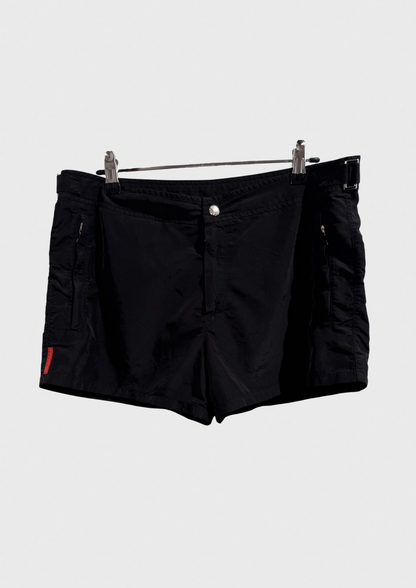 Short de bain Prada noir T.48