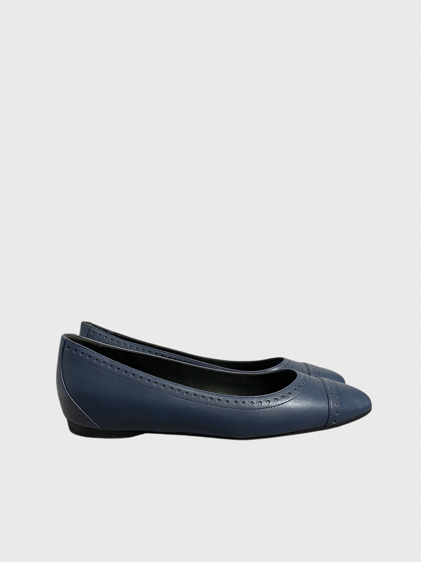 Ballerines Hermès bleues T.37