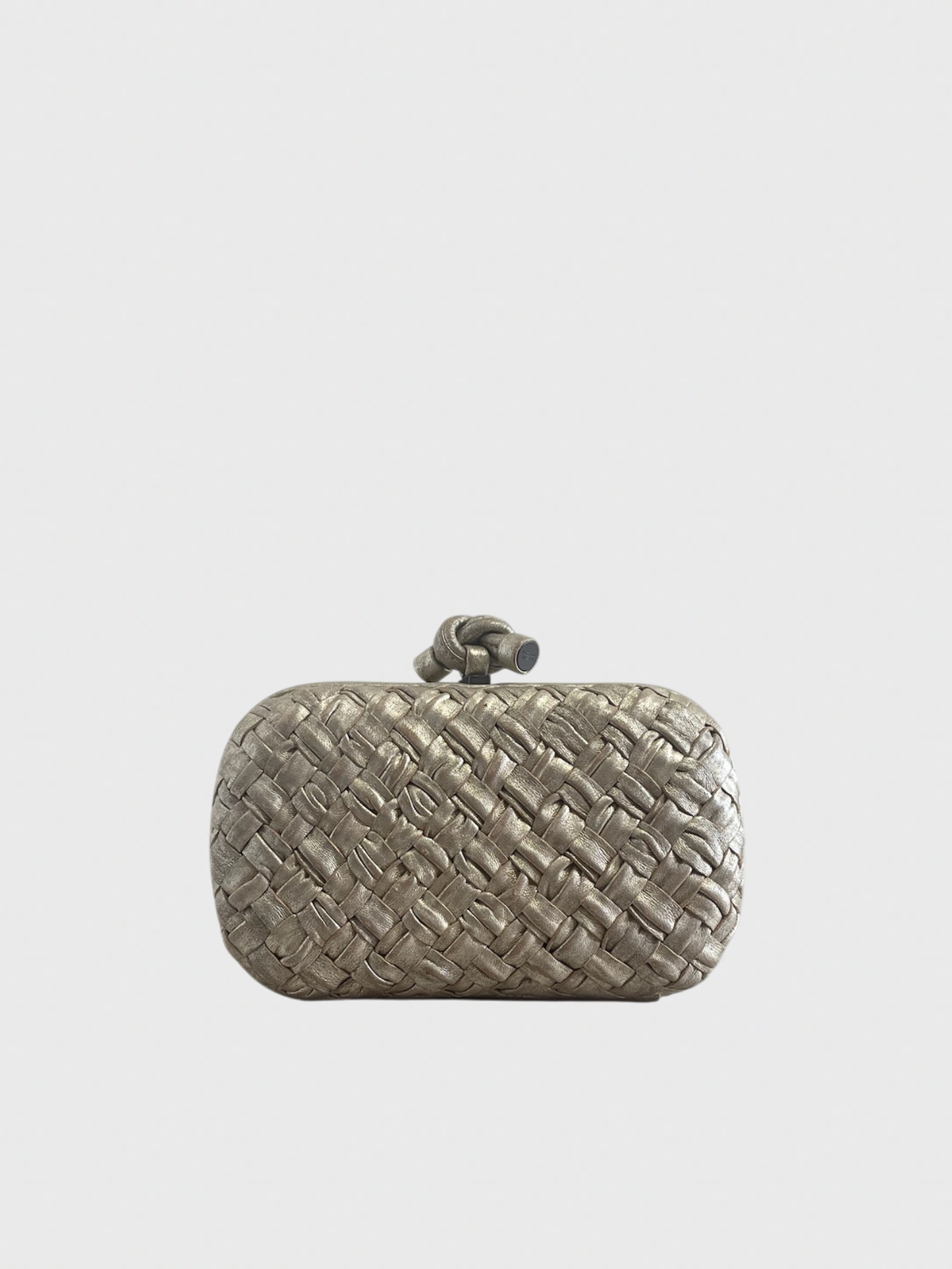 Minaudière Bottega Veneta champagne