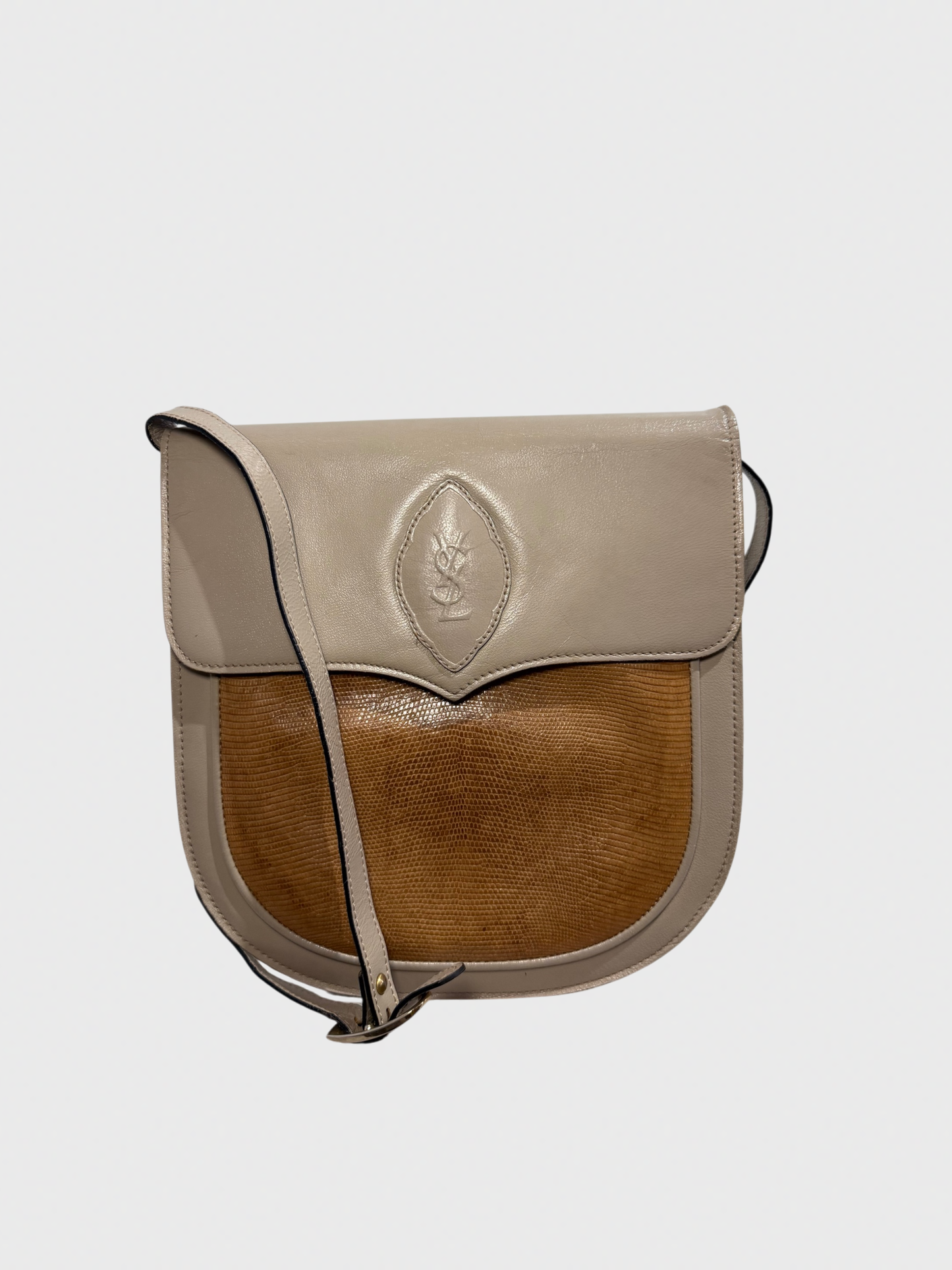 Sac Yves Saint Laurent beige