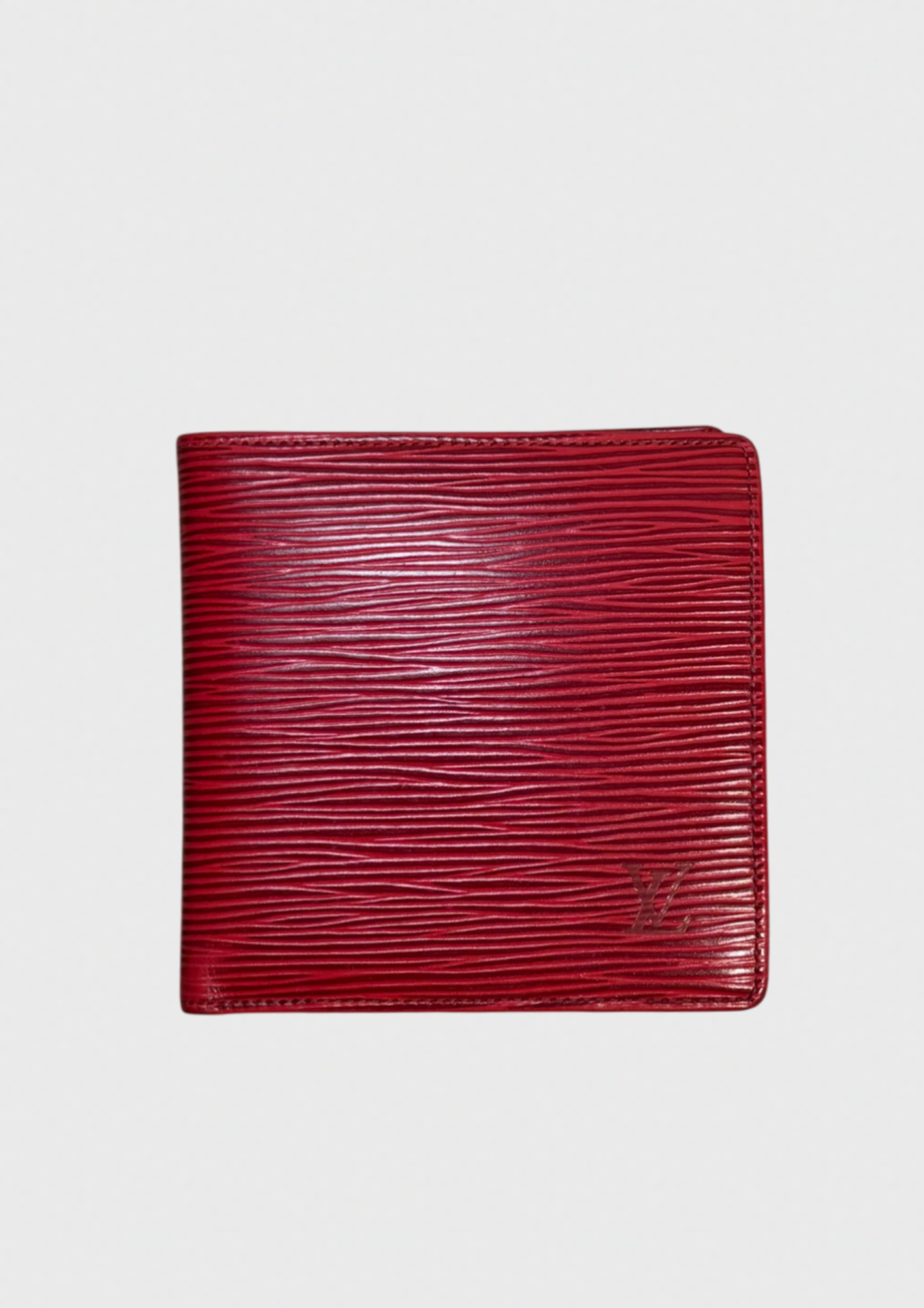 Portefeuille Louis Vuitton rouge