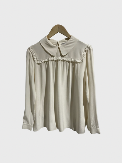 Blouse Miu Miu écrue T.40