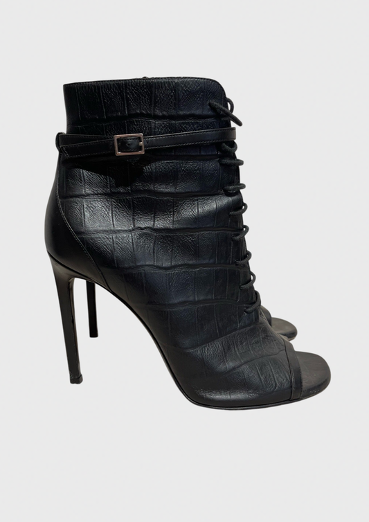 Boots Saint Laurent noires T.40