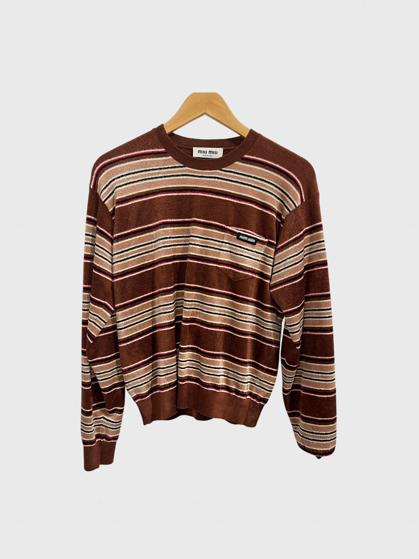 Pull Miu Miu rayé T.34