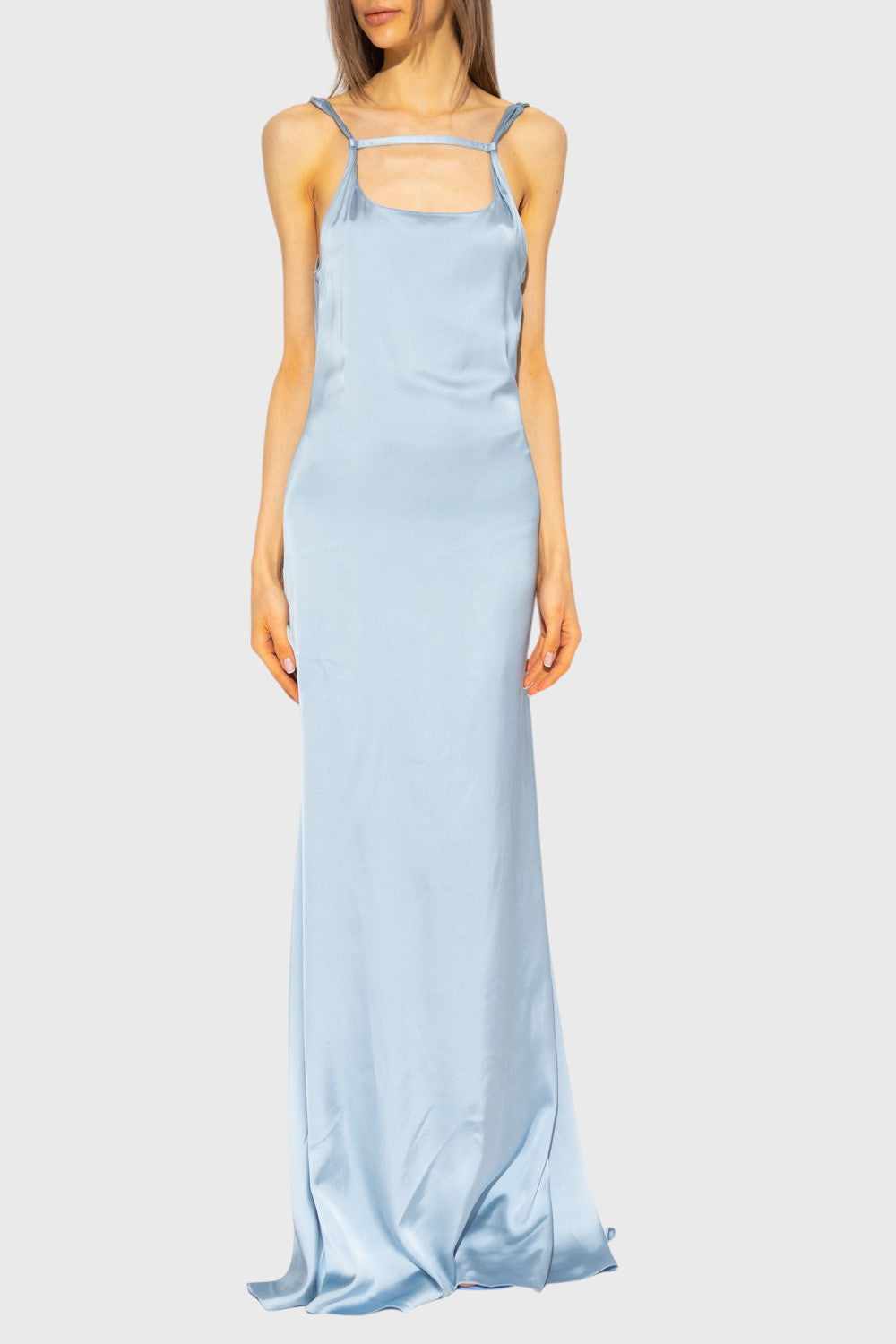 Robe Jacquemus bleue T.38