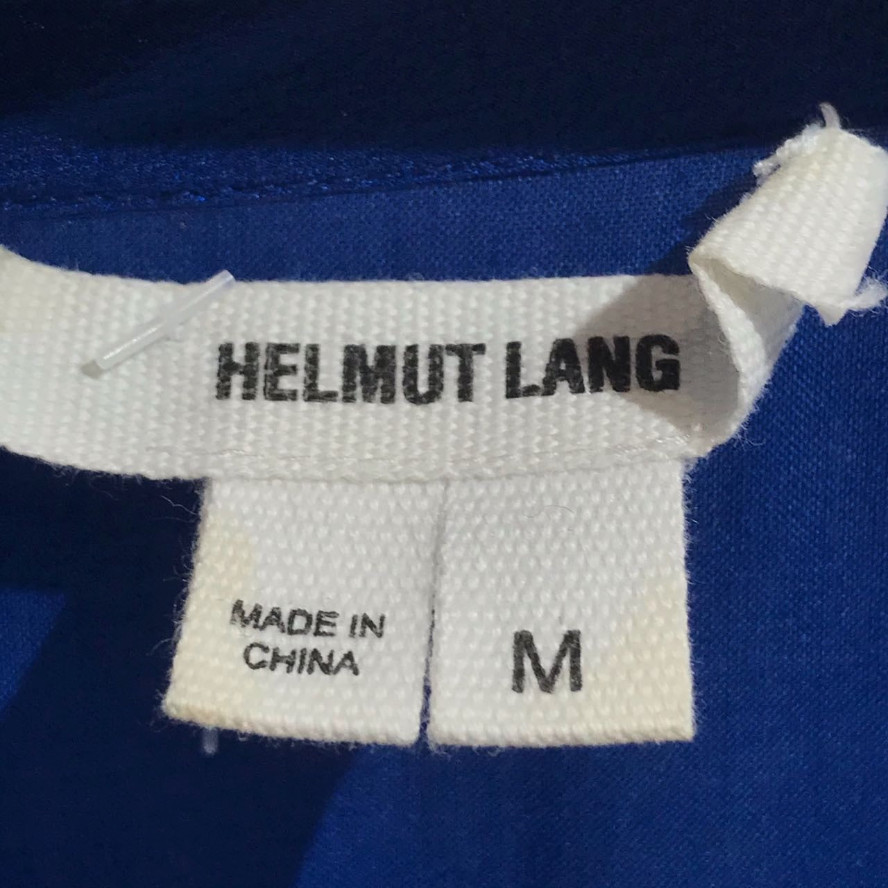 Top Helmut Lang bleu T.M