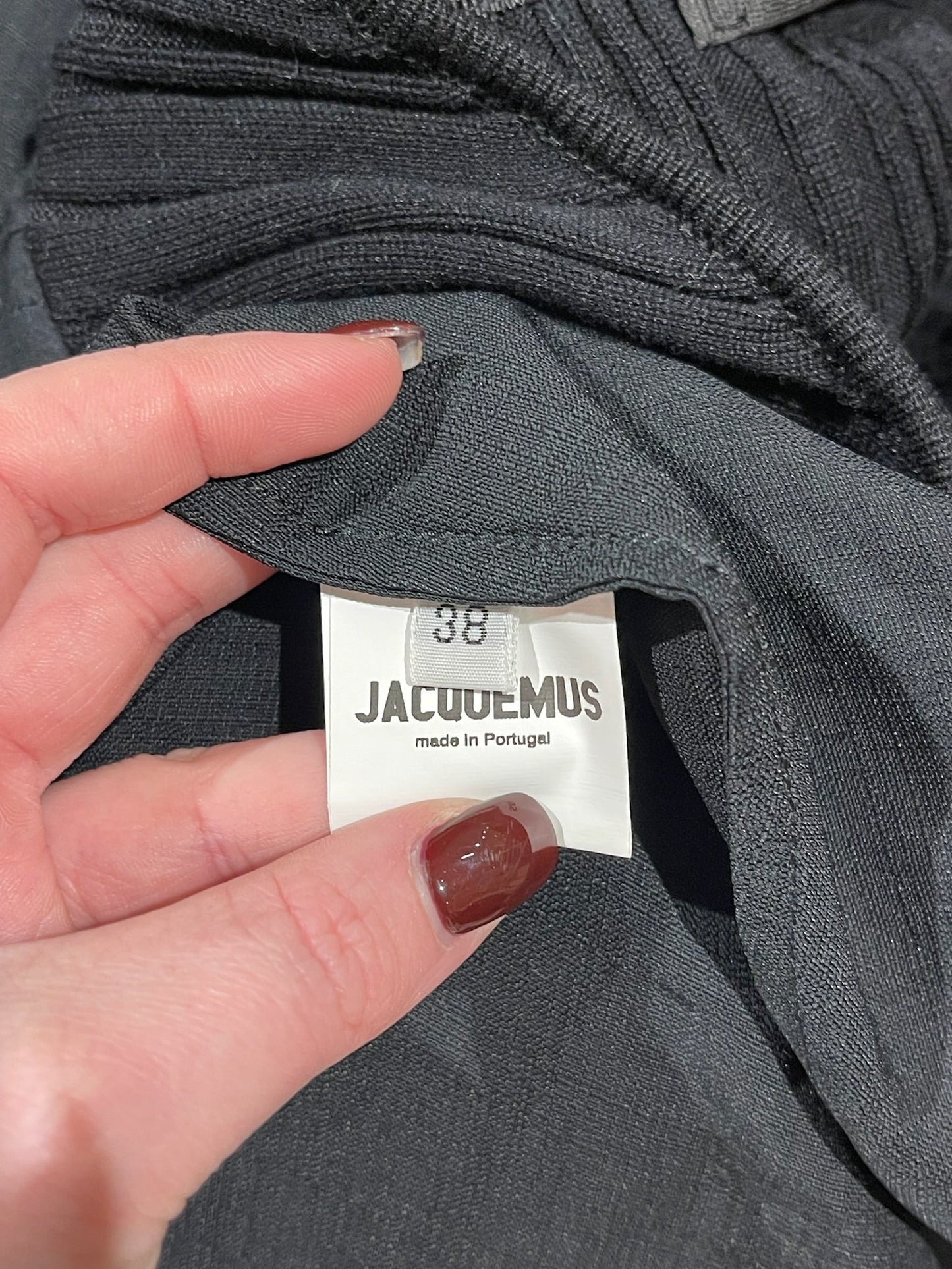 Robe Jacquemus La Bomba T.38