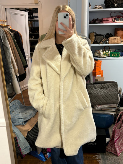 Manteau Ralph Lauren blanc T.XL