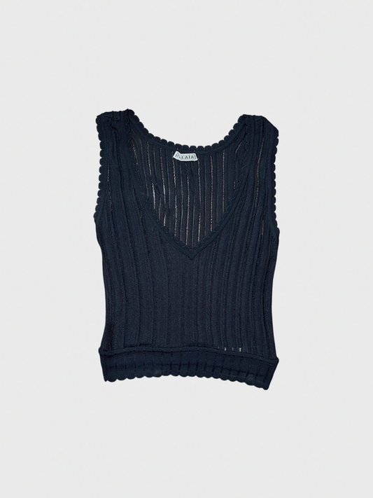 Top Alaia noir T.XS
