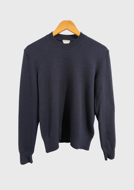 Pull Bottega Veneta bleu marine T.XS