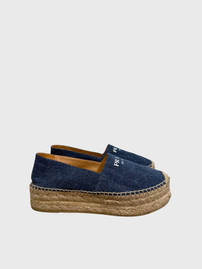 Espadrilles Prada jeans T.40