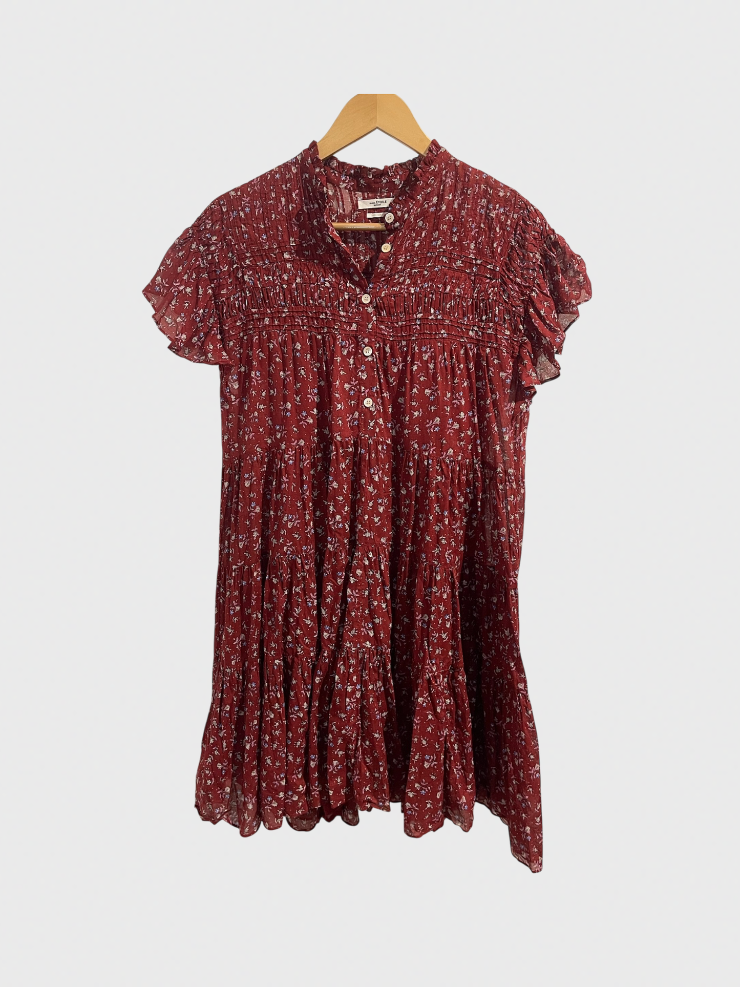 Robe Isabel Marant rouge T.36