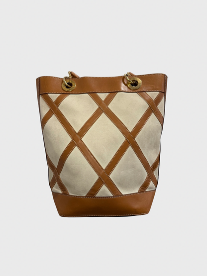 Sac sceau Celine beige