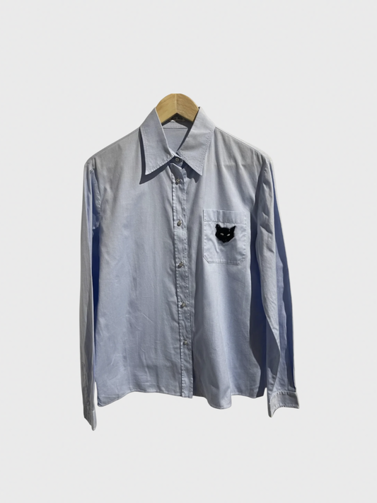 Chemise Miu Miu bleue T.M