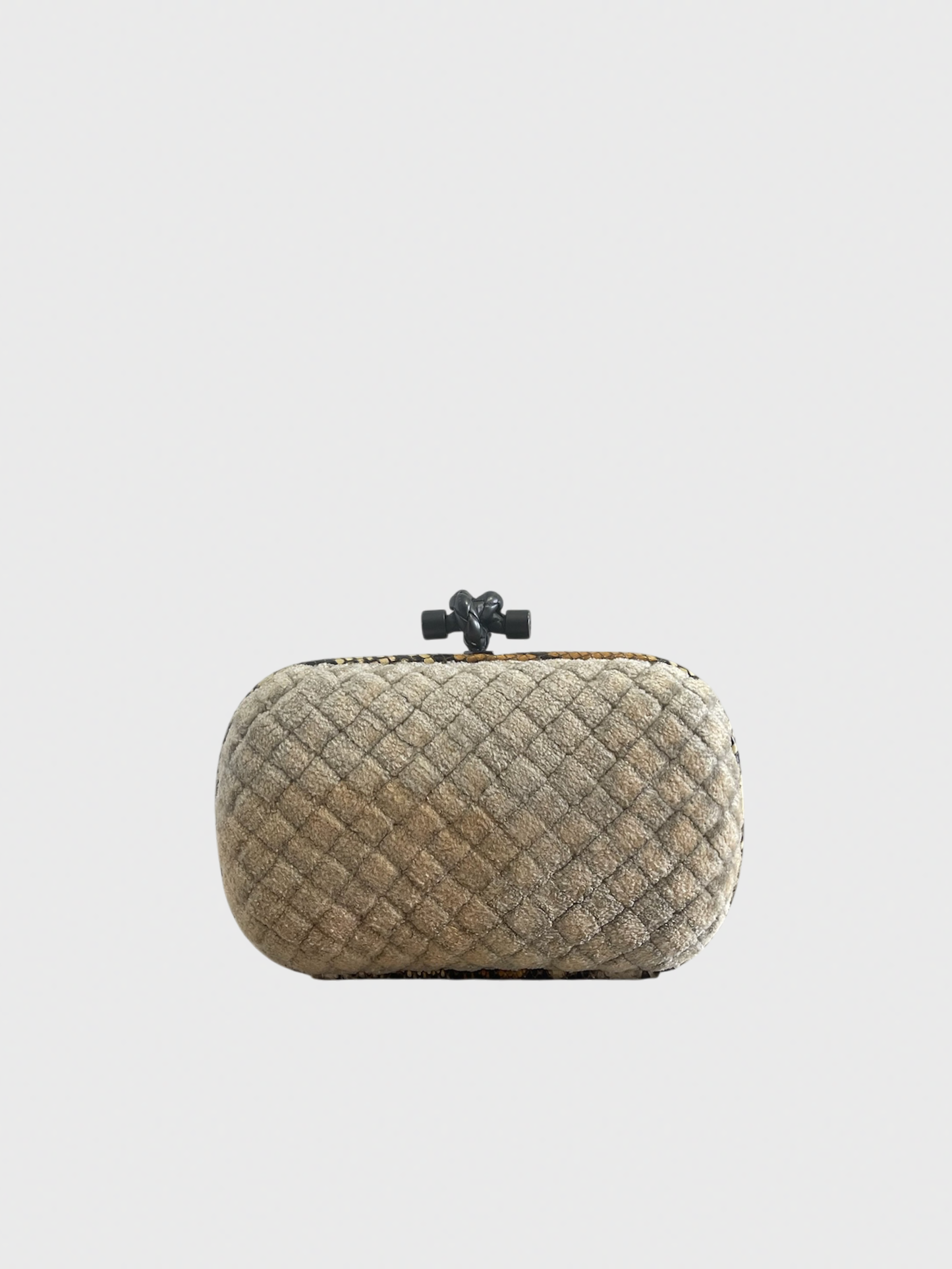 Minaudière Bottega Veneta beige