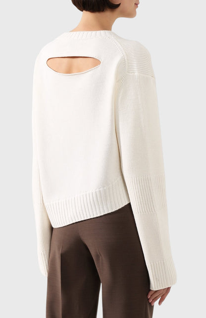 Pull Bottega Veneta écru T.40