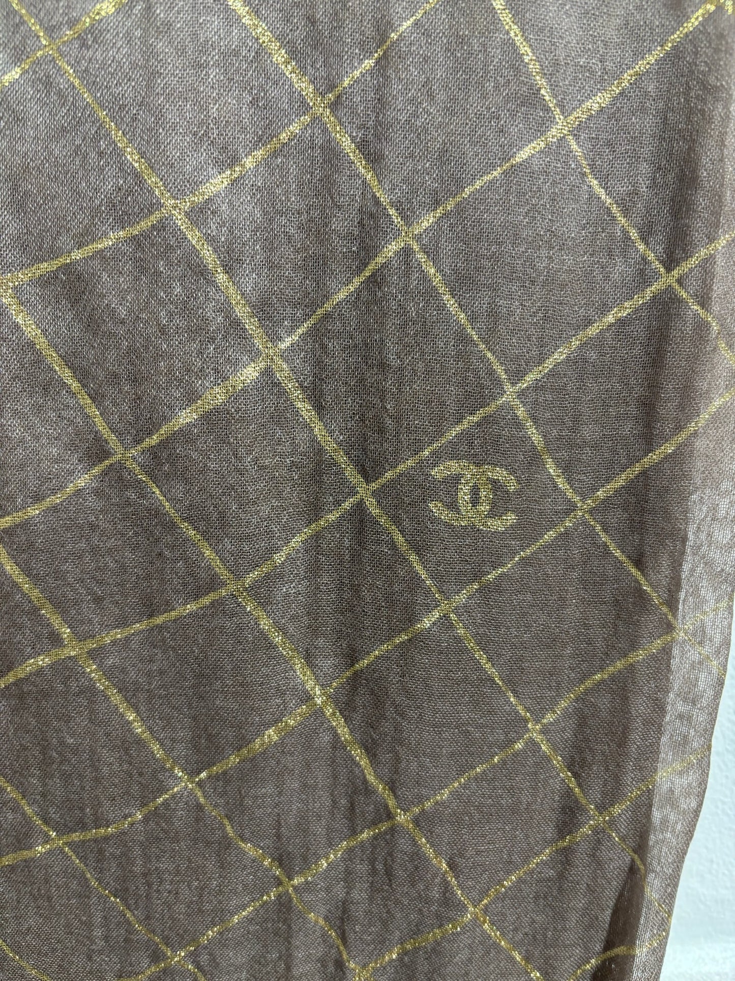 Châle Chanel beige