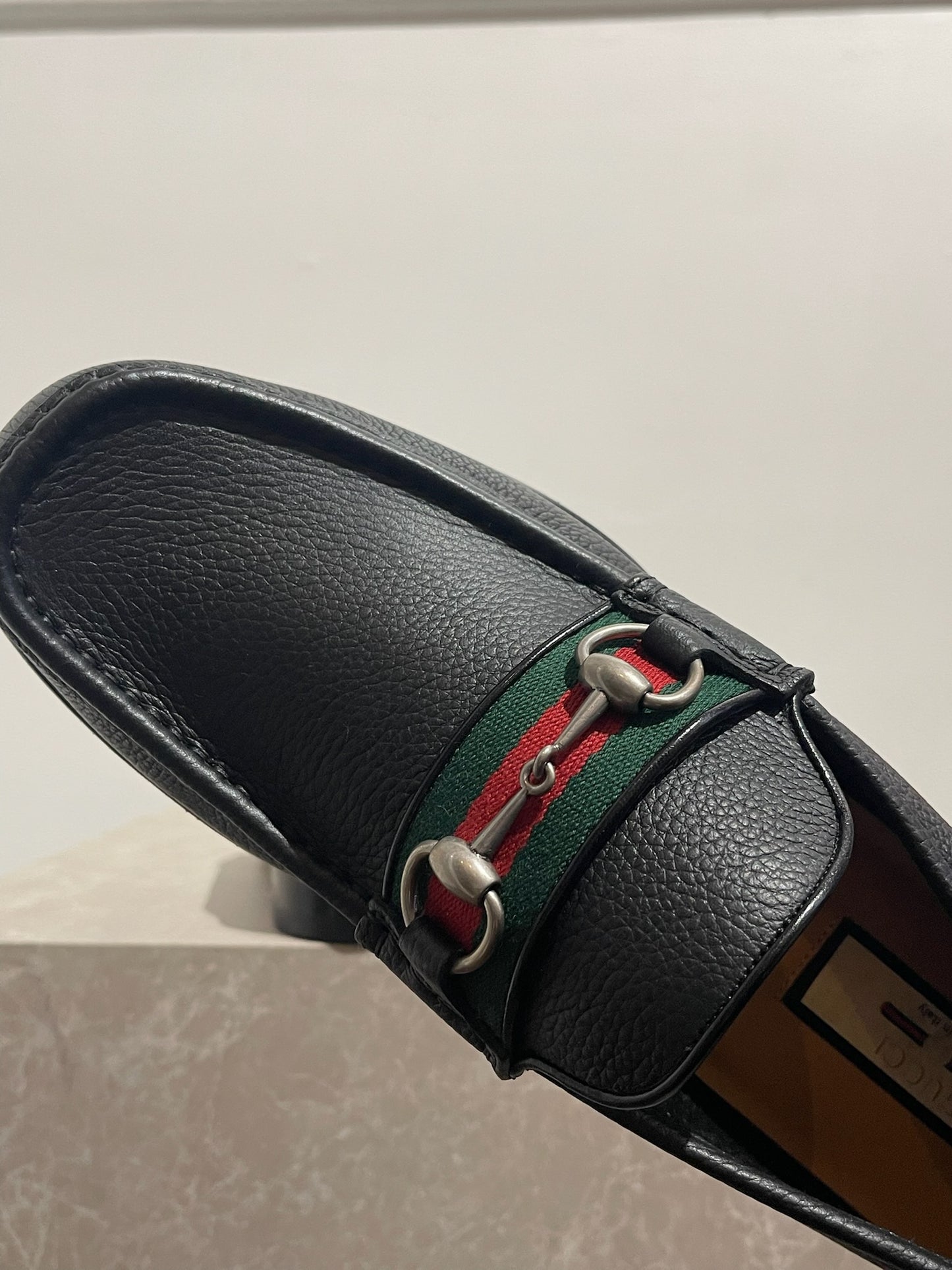 Mocassins Gucci noirs T.46 NEUFS