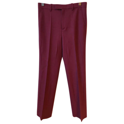 Pantalon Gucci bordeaux T.38