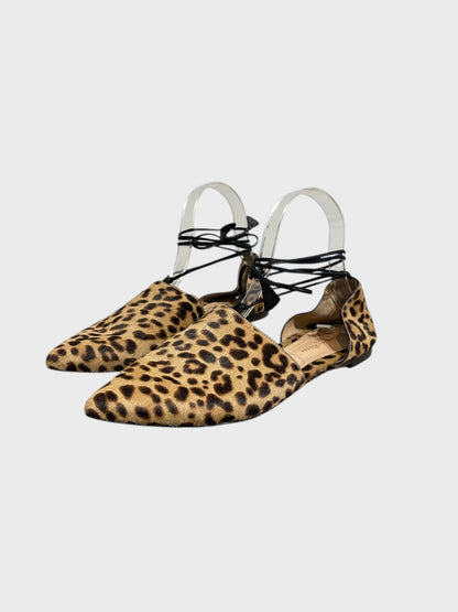 Ballerines Gianvito Rossi leopard T.37,5