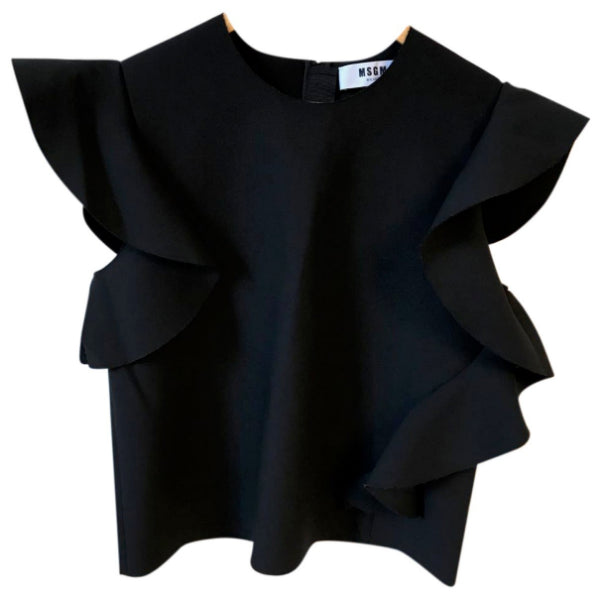 Top MSGM noir T.36