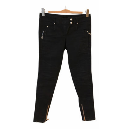 Jeans Biker Balmain noir T.38