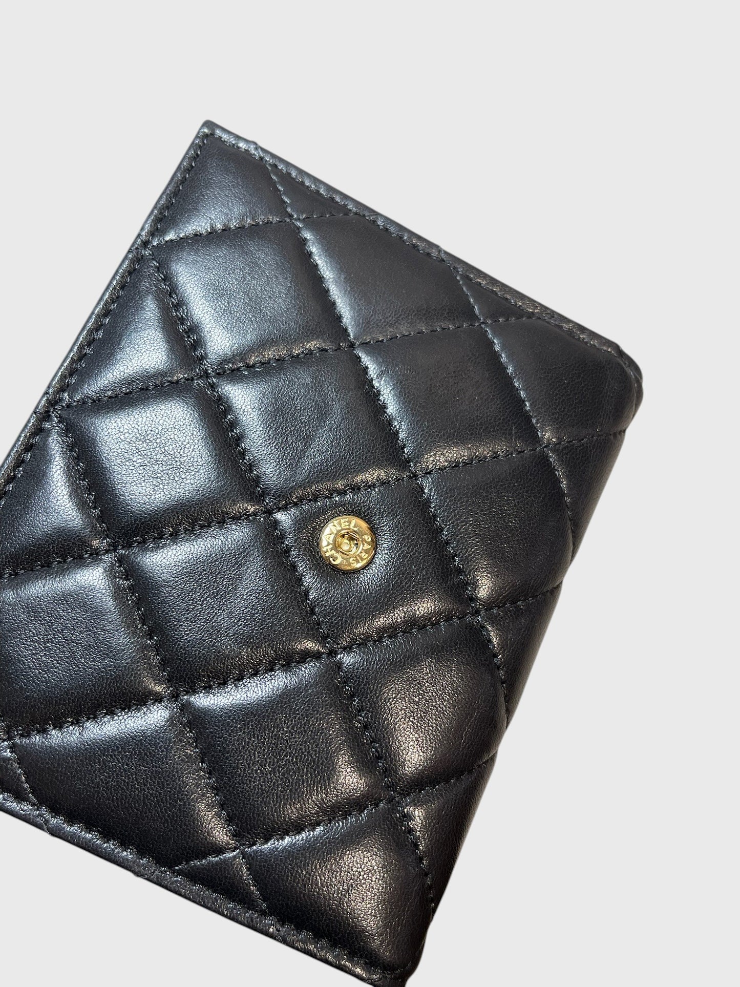 Portefeuille Chanel noir Timeless