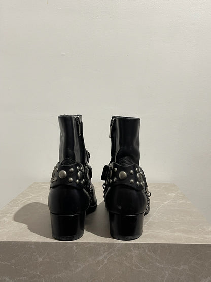 Bottines Saint Laurent noires T.36.5