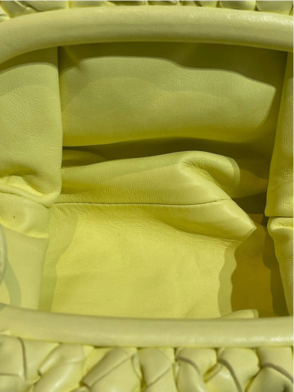 Sac Bottega Veneta Mini Pouch Jaune