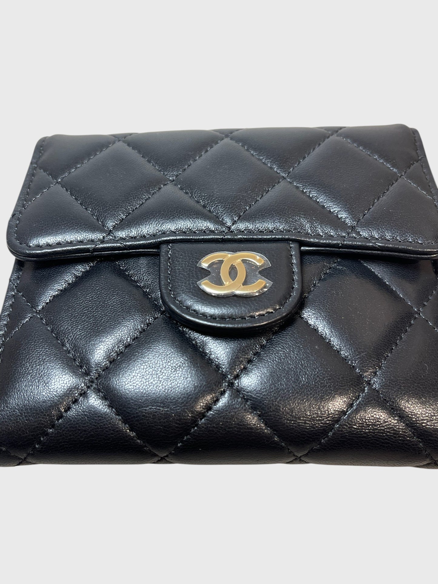 Portefeuille Chanel noir Timeless