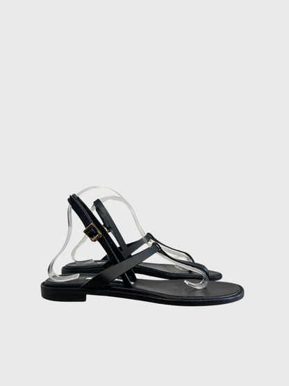 Sandales Manolo Blahnik noires T.40