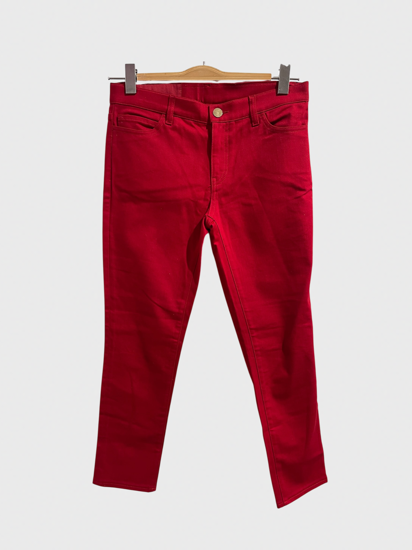 Jeans Valentino rouge T.38