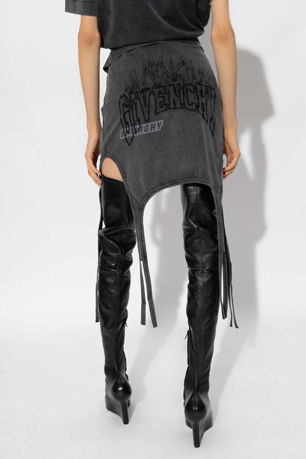 Jupe Givenchy grise T.XS