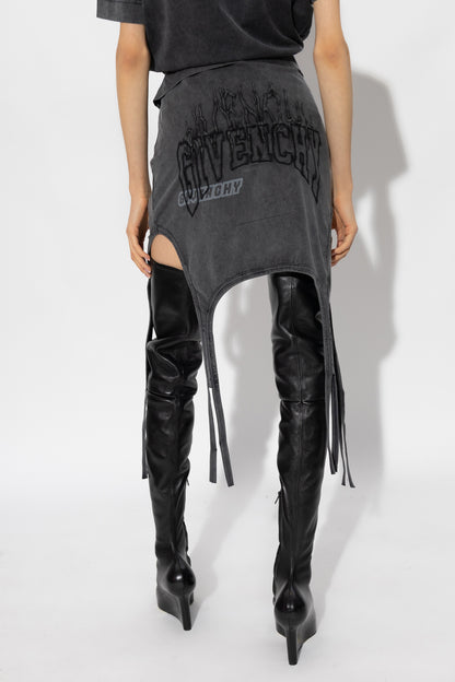 Jupe Givenchy grise T.XS
