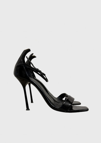 Sandales Saint Laurent noires T.40