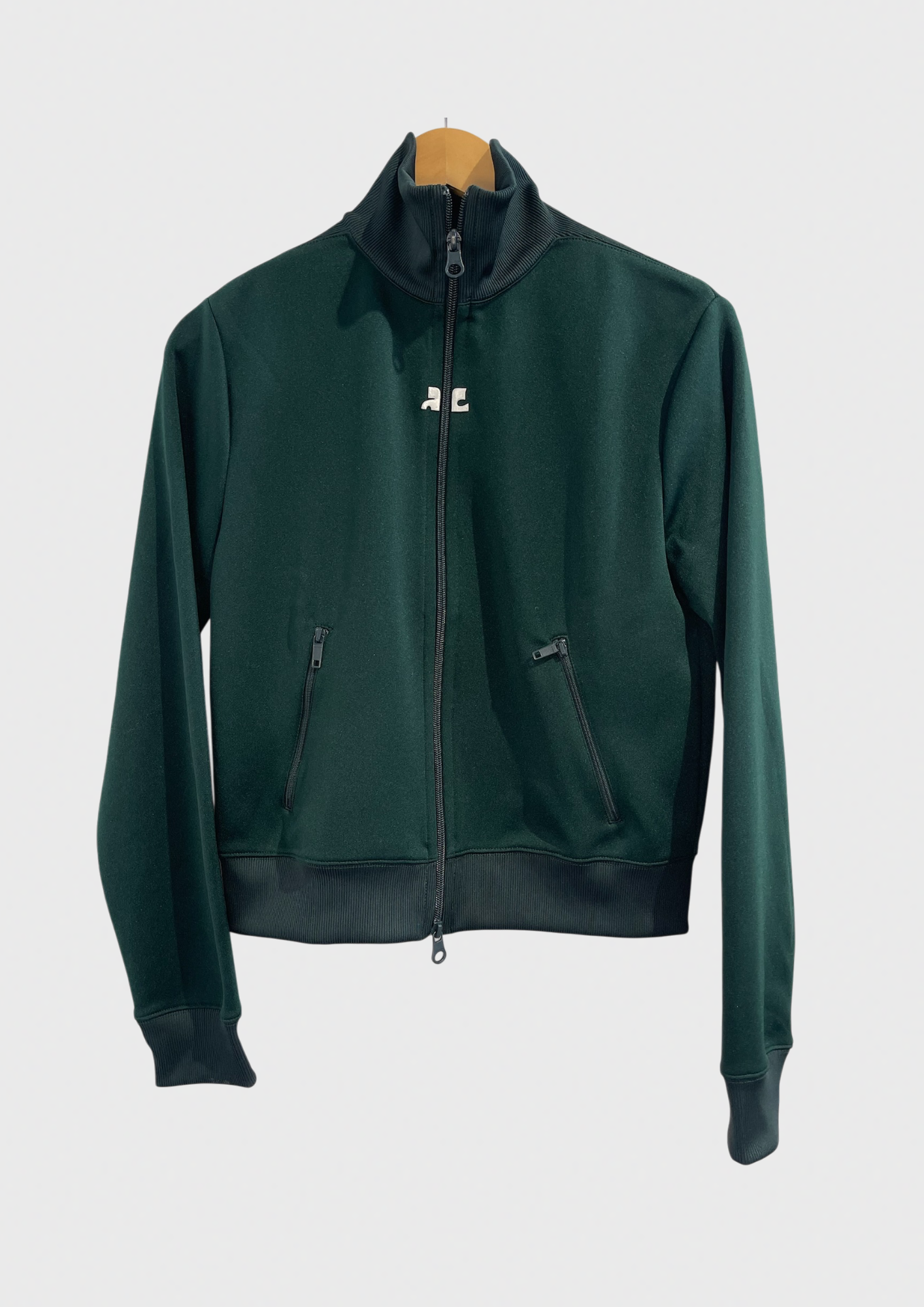 Veste Courrèges verte T.L