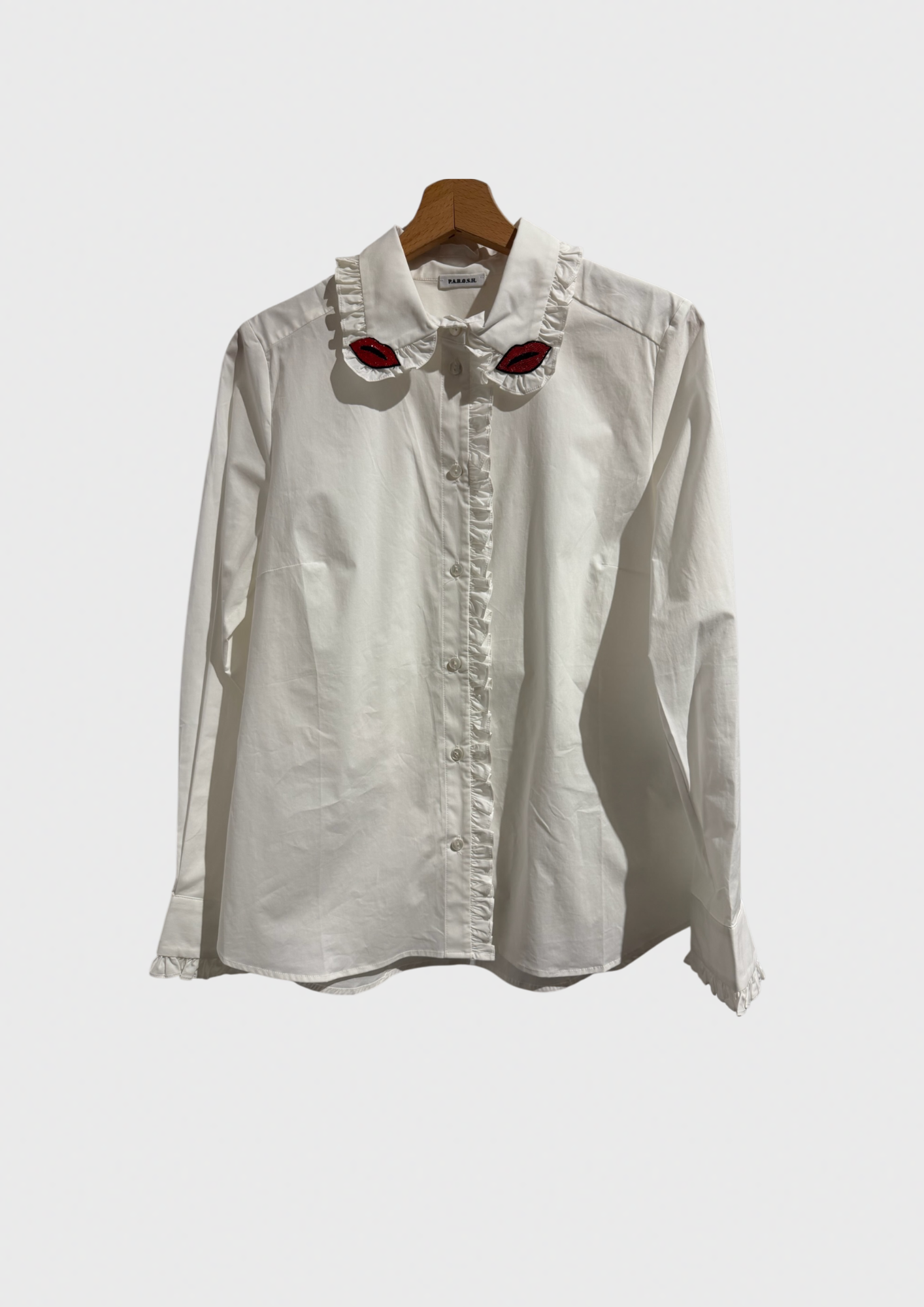 Chemise P.A.R.O.S.H. blanche T.L